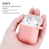AKABEILA protective case compatible with Airpods [front LED visible and