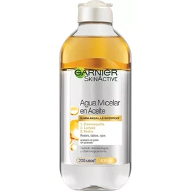 Garnier Skin Active Agua Micelar en Aceite 400ml - Desmaquillante para Maquillaje a Prueba de Agua