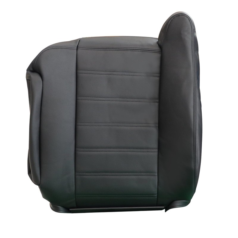 SecosAutoparts Driver Side Bottom & Top Lean Back Synthetic Leather