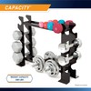 Marcy Compact Dumbbell Rack Free Weight Stand for Home Gym