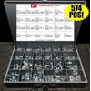 FASTENERS INC Grade 5 Hex Bolts, Nuts & Washers Assortment