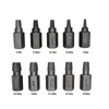 10Pcs Damaged Screw Extractor Hex Bolt Stud Remover Removal Tool