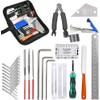 TIMESETL Guitar Repairing Maintenance Tools Kit String Organizer String Action