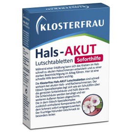 Klosterfrau Throat Acute Lozenges, Pack of 16