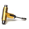 Silver Premium All-In-One Multi-Function Ratchet Skate Tool One Size Yellow