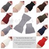 Rib Knit Cuff Pair for Replacement Repair Cuffing Old Jackets