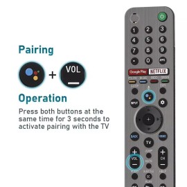 Sony New RMF-TX600U Voice Remote Control For Sony Bravia 4K TV XBR-49X950H KD-55X750H