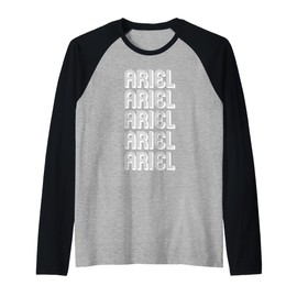Ariel Raglan Baseball Tee