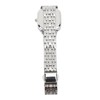 Women Quartz Watch Alloy Steel Strap Stylish Waterproof Ladies Square