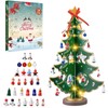 Dalugo Advent Calendar 2024, 24 Days Countdown Advent Calendar Wooden