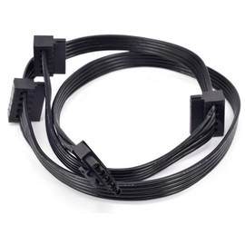 Suyitai Replacement for Cooler Master VSM750 VSM650 VSM550 Modular 70cm 5Pin to 3 SATA Power Supply Cable