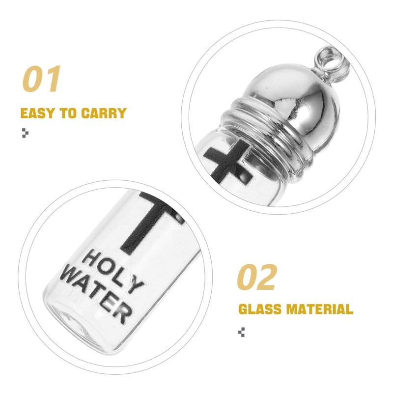 Alipis Easter Holy Water Bottle Water Container Clear Water Bottle