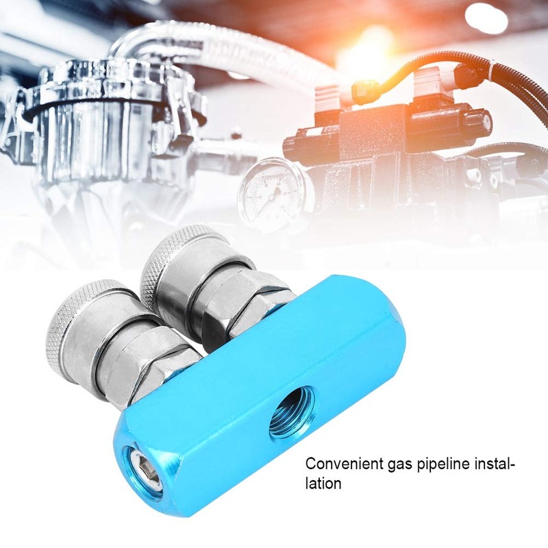 Air Compressor Quick Connector, Coupler Aluminum Alloy Pneumatic Air Compressor