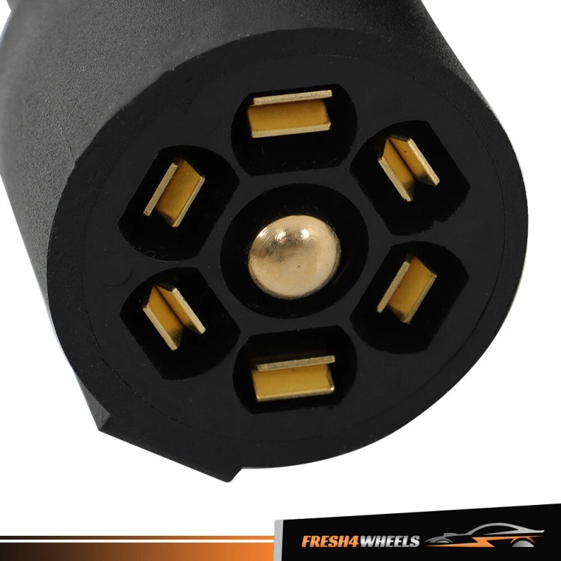 Antoc Tool 6ft 7-Pin 7 Prong Trailer Plug Cord Wire