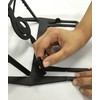 Nakano HMS68BL Handy Music Stand, Simple Reading Stand, Black