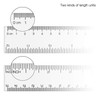 12 inches Plastic Ruler & 6 inch Straight Ruler &