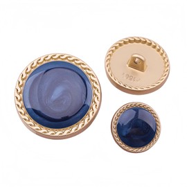 10 botones vintage dorados para mujer para decoración de ropa, botón de metal para manualidades, accesorios de costura