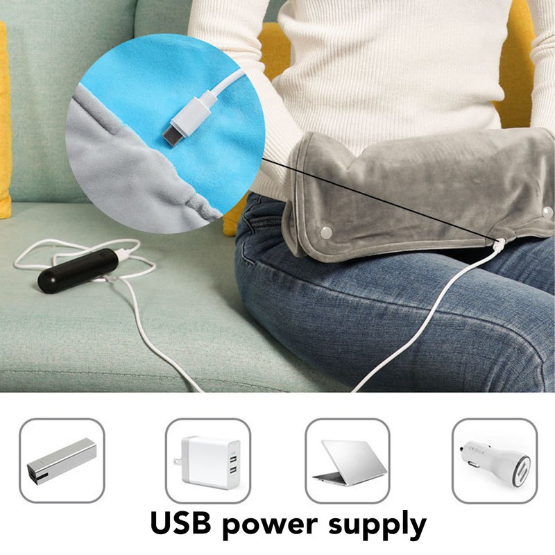 Graphene Hand Warmer USB Waterproof Dual Sided Heating Electric Hand