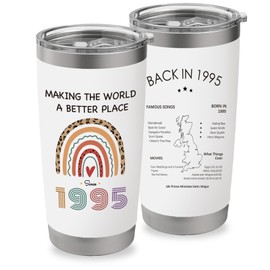 NOOMII Funny 30th Birthday Gifts for Women | 30th Birthday Gifts for Her | Ladies 30th Birthday Gifts | Unusual | 30th Birthday Present Tumbler 20oz Stainless Steel | Gifts for Women Under 10 Pounds