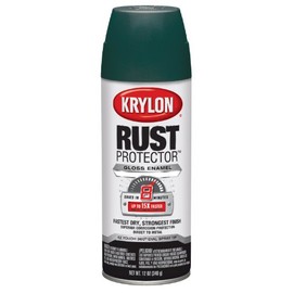 Krylon K06901200 Rust Protector and Preventative Enamels Gloss, Hunter Green