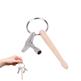 YAFIYGI Drum Keychain Percussion Tool for Drummers Drum Keychain Accessories Mini Drumsticks for Bateria Acustica Drums Key Symbols Car Key Holder for Adults and Musicians