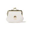 Beams Japan Matsunoya Cowhide Leather Mini Wallet Pouch Monotone, white,