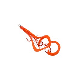 Start Replacement Unit Triple Hook, Short Curly, S #46, Vermillion