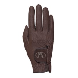 Roeckl Sports Lisboa Women's Summer Riding Gloves, Mocha 6.5