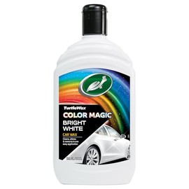 Turtle Wax 52712 Professional Finish Color Magic Car Paintwork Polish - Restores, Cleans & Shines - Long Lasting Protection with Dynamic Color Boost - Easy to Use - White, 500m