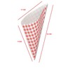 AhGuwa – Disposable Paper Cone for Fries, Chip Cones, Greaseproof
