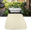 SPA Cover Square Waterproof 190 Silver Coated Polyester Taff Weather