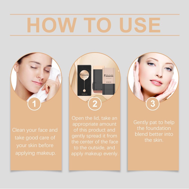 foundation stick (natural color, 20g)