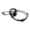 Cenote p0252 Gothic Glass Holder Pendant [Silver 925 Silver Accessories],