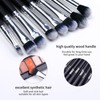 MSQ Eye Makeup Brush Set 8pcs Eyeshadow Makeup Brushes Eye
