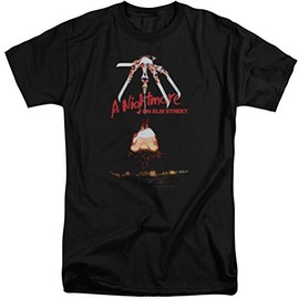 Nightmare On Elm Street Alternate Poster Tall T-Shirt, Black, 2XLT