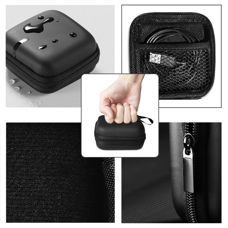 CHIVOLONA Charger Case,Mini Cable Organizer Cases,Pouch Case Bag,Small Charger Organizer,Waterproof