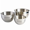 Babish 3-Piece Stainless Steel Mixing Bowl Set – Nesting Metal