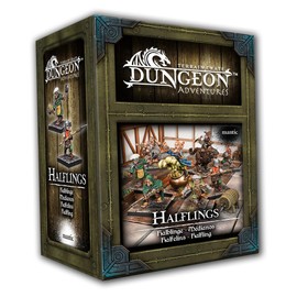 Mantic Entertainment. Terrain Crate Dungeon Adventures Halflings. MGTC225 Unassembled and unpainted.