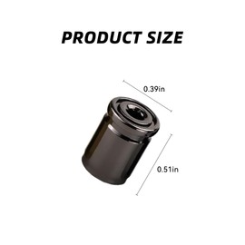 Alieemo 4PCS Car Tire Valve Stem Cap, Anti-Theft Locking Zinc Alloy Stem Covers, Auto Wheel Cap Sets with O Rubber Seal, Universal Car Accessories Fit for Trucks, Motorcycles, Bicycles (Black)