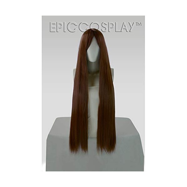 EpicCosplay® Persephone Dark Brown Long Straight Wigs