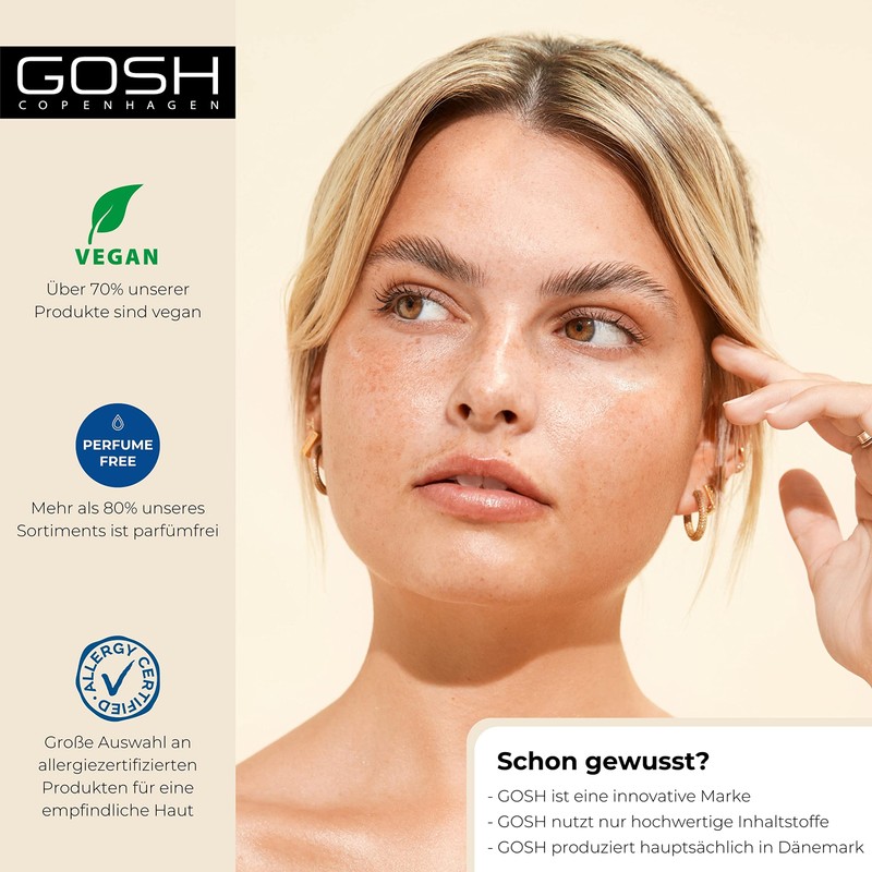GOSH Foundation with SPF 15 for Light & Dark Skin,