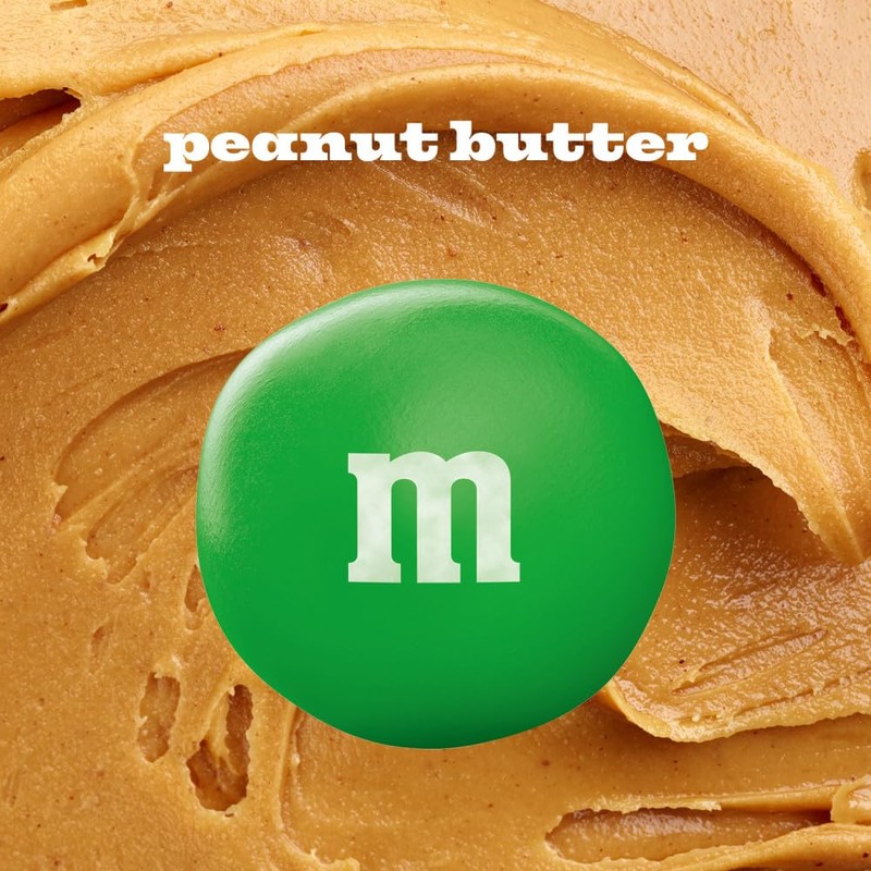 M&M'S Peanut Butter Chocolate Candy 5.1-Ounce Bag (Pack of 12)