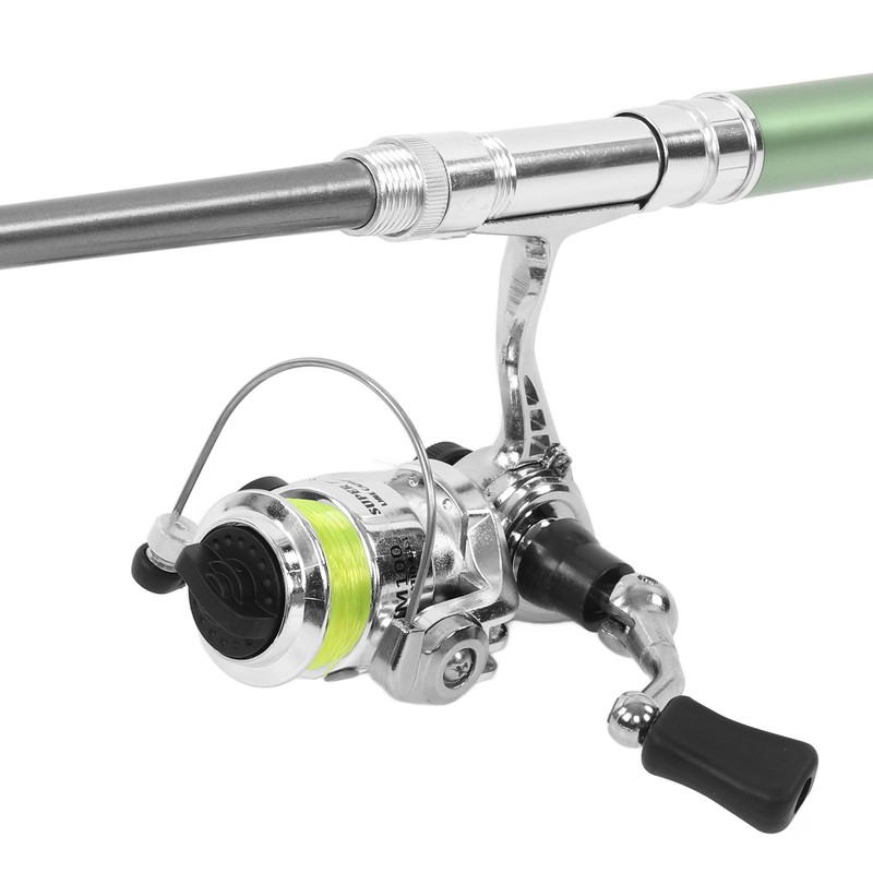 Portable Mini Pen Shape Fishing Rod Pole Pocket Retractable Fishing