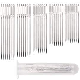 35 Pcs Large Eye Hand Sewing Needles, Assorted Sizes Embroidery Needles for Hand Sewing Sharp Tapestry Stitching Needles with Storage Case