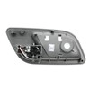 TRQ Dark Gray & Chrome Rear Inside Interior Door Handle