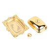 Metal Butter Plate European Vintage Butter Dish Rectangle Multifunctional Butter