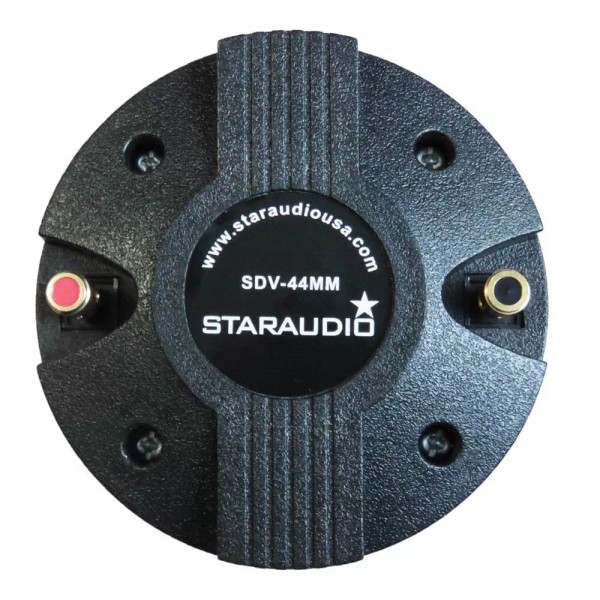 STARAUDIO 2400W 44MM Single Titanium Compression PA Speaker Horn Driver