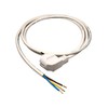 Cable with Plug and Ferrules, Plug 230 V, 16 A,