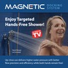 Go-Anywhere Wall Bracket for AquaDance Magnetic Docking Hand Shower &