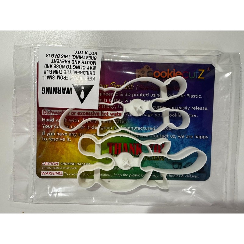 Kitty Butt Cookie Cutter Set - 2 Piece - 4